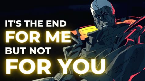 I need you to see it through. . Cyberpunk edgerunners quotes
